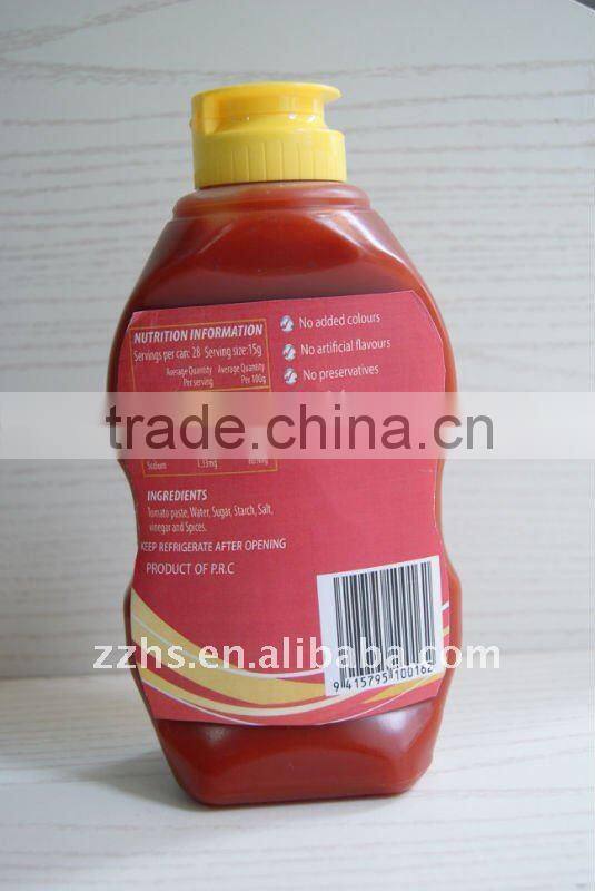 Caned Tomato Sauce In Plastic Bottle