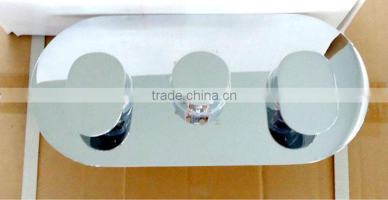 Triple Handles Bathroom Hidden Shower Mixer Shower Faucet