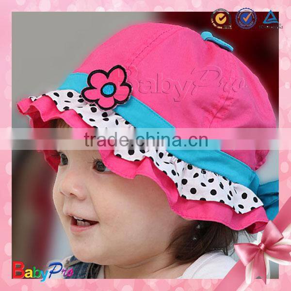 Hot Sale Eco-Friendly Baby Girl Hat Children Plain Blank Bucket Hat Wholesale