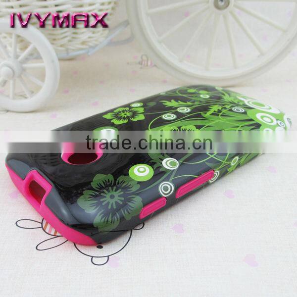 Mobile case for Motorola moto e design combo case