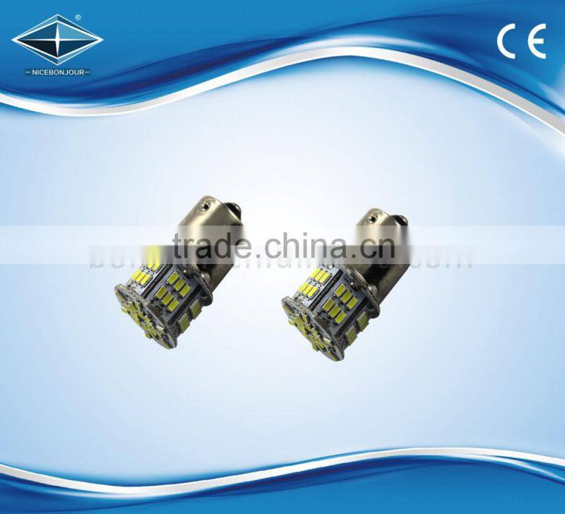 New design super bright led brake turn light signal light 3014 54 smd for car accessories bulb