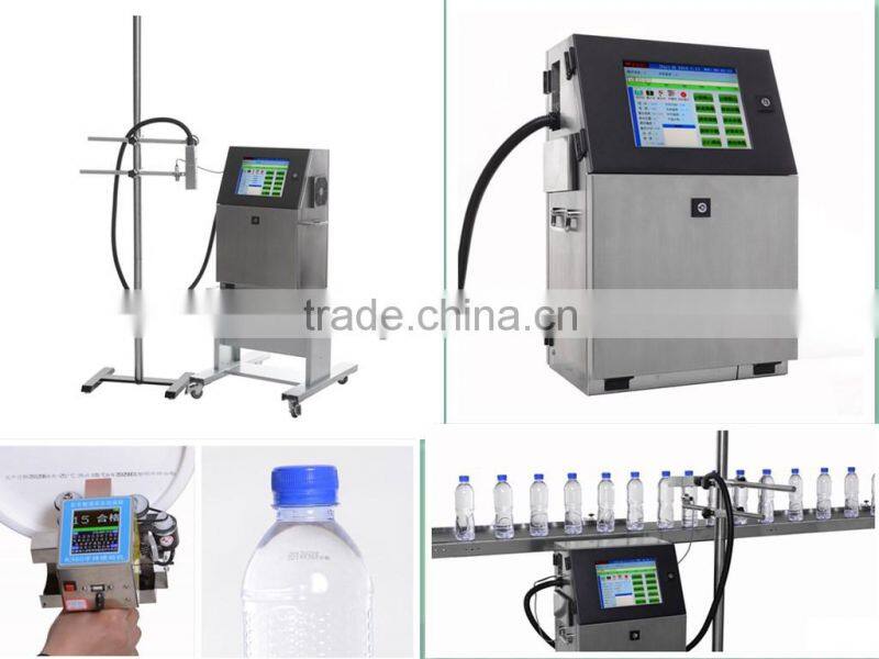 Easy operation touch screen inkjet printer coding machine