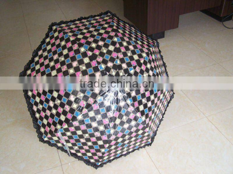 promotional 16 K straight gift outdoor transparent umbrella