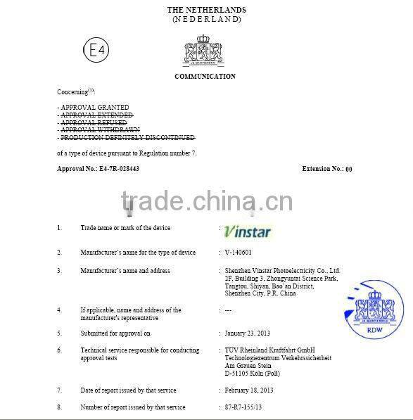 For VW LED 3rd Brake Lamp LED Stop Lamp for VW Scirocco Emark LED Third Brake Lamp