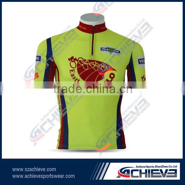 Cheap comfortable design custom sublimate polyester cycling vest