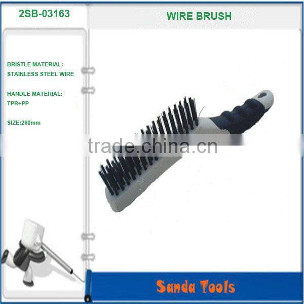 TRP+PP handle Shoe Handle Wire Brush