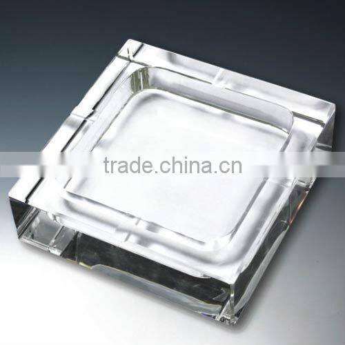Engraved Crystal Ashtray for Gift