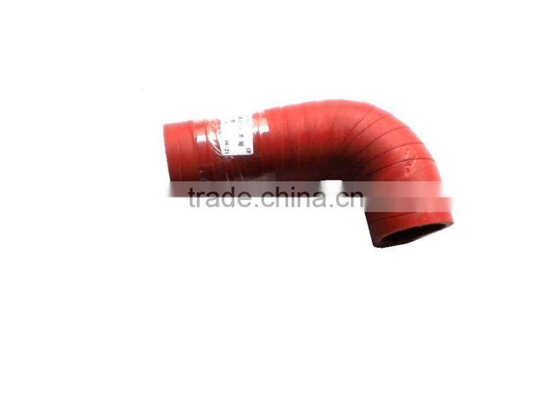 NKR55 Euro 2 genuine auto air cooler inlet hose soft red short JMC QINGLING pick up truck auto spare parts