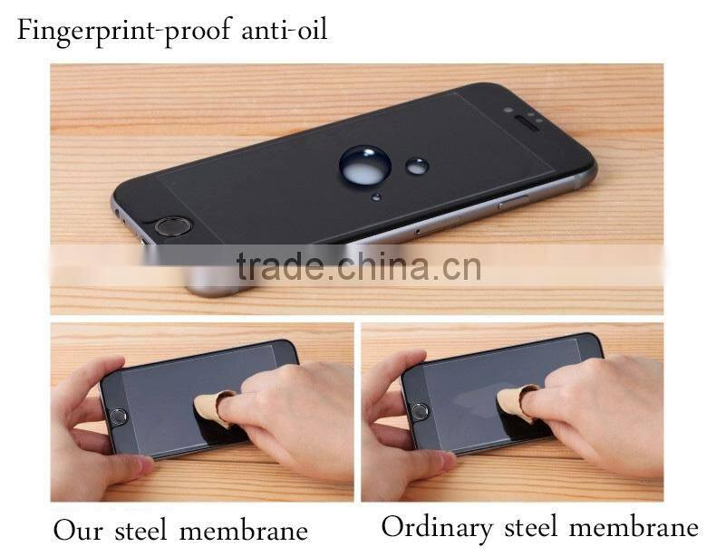 clear screen protector for iphone6 with arc-shaped Full screen cover for iphone screen protector