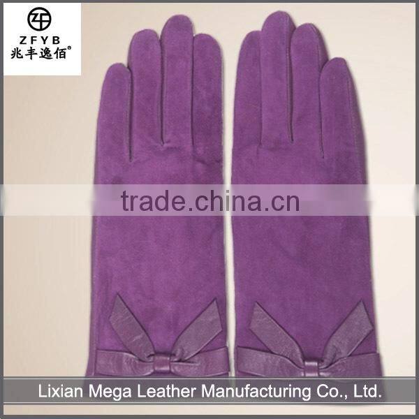 New design fashion low price Cheap Faux Leather Gloves