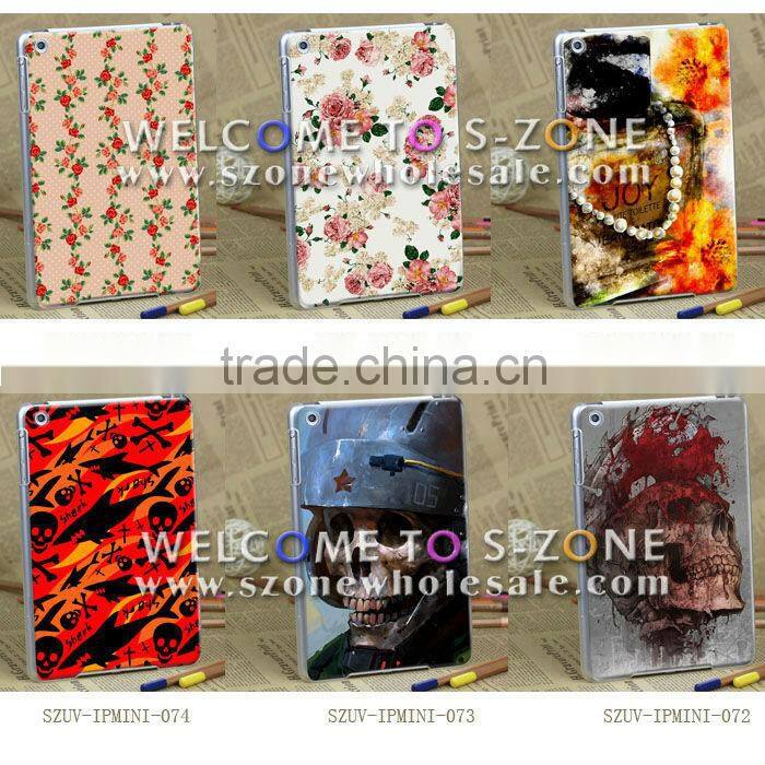 For iPad mini cover case china flower design case