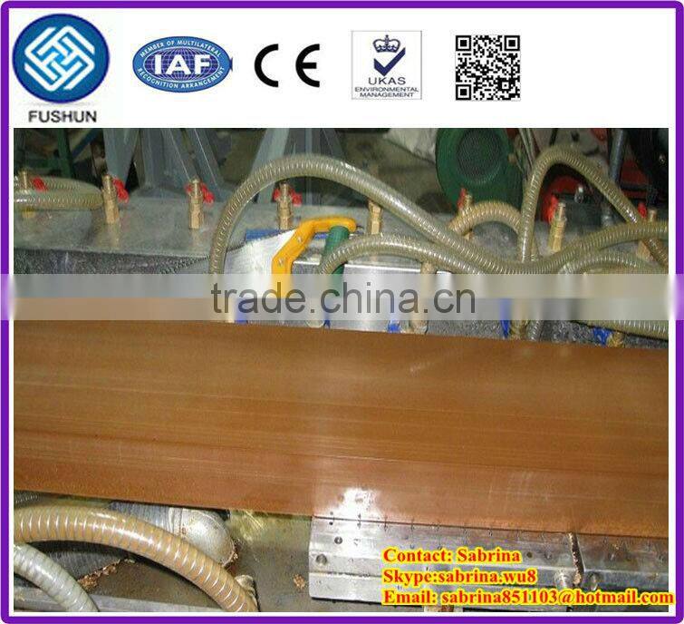 wood plastic composite pvc wpc machine