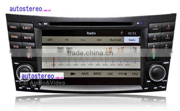 Autostereo Car DVD Player for Mercedes E-Class W211 GPS Navigation with Canbus,Ipod,BT,WIFI , Free Map Car Multimedia System