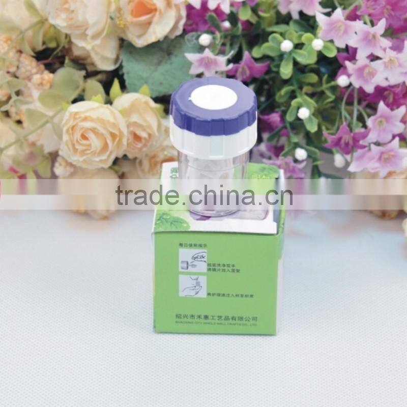 Sample contact lens cleaner,contact lenses cleaner manual cup style lenses machines