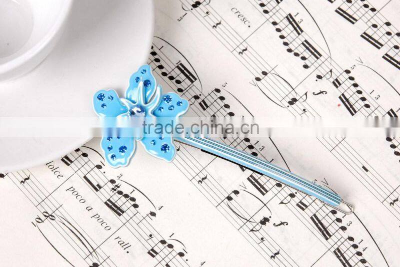 Cellulose acetate hair accessories children hair grips child baby hair clip