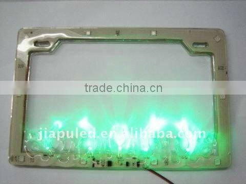 2015 New LED motorcycle license plate frame