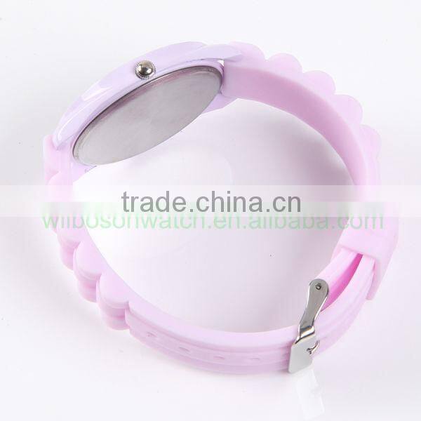 Quartz watch sr626sw lady silicone jelly watch