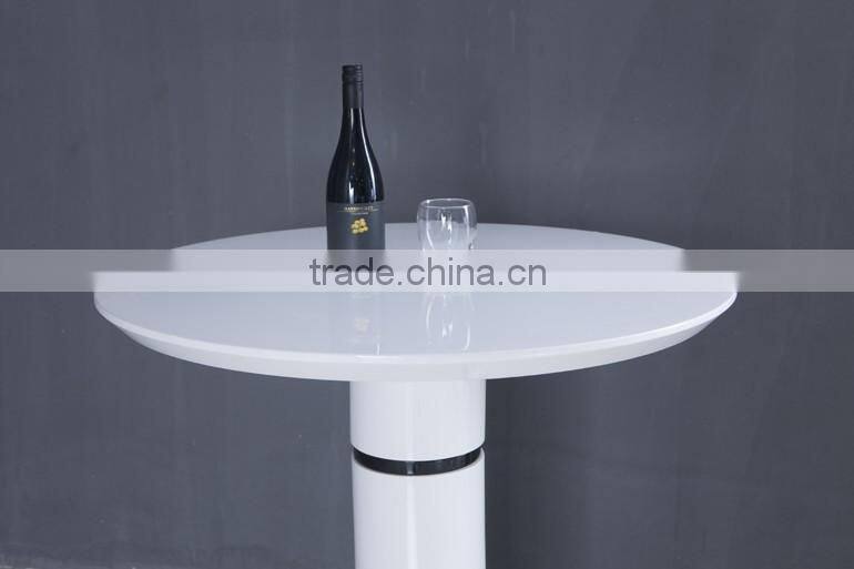 2016 High Gloss Round Bar Table Bar