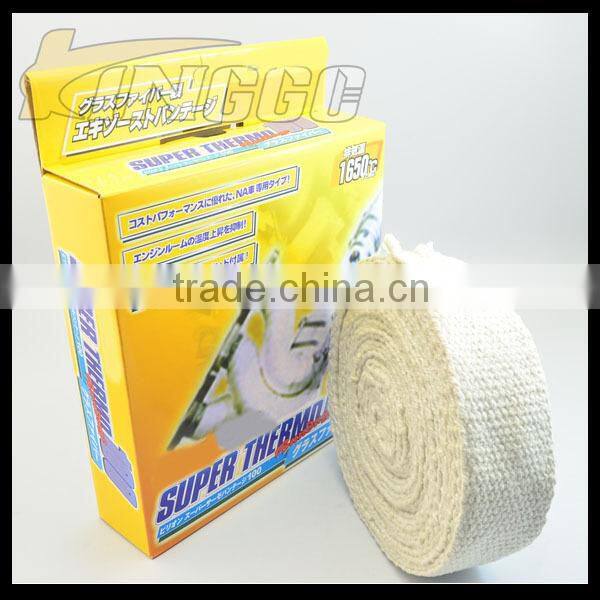 Original Brand 5 Meter / Set Auto Racing Exhaust Thermo Wrap For Car
