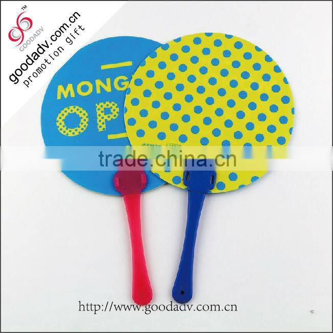 Best new product cheap chinese custom plastic hand fan