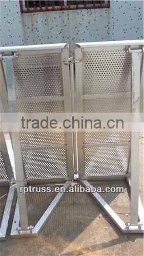 Heavy duty used aluminium barricade for concert