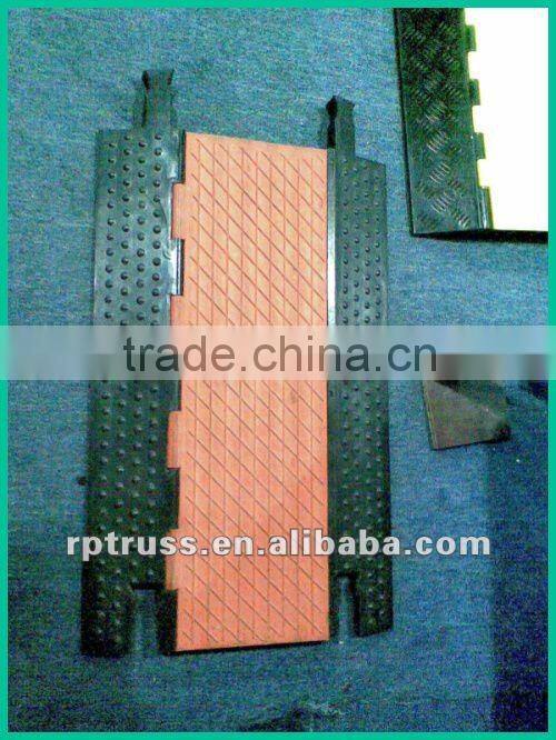 2015 3-Channel High Quality Rubber Cable Protector Ramp road stage cable
