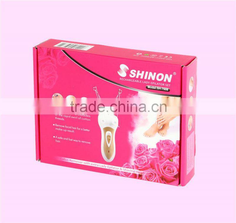 Butterfly style electric physical cotton thread epilator