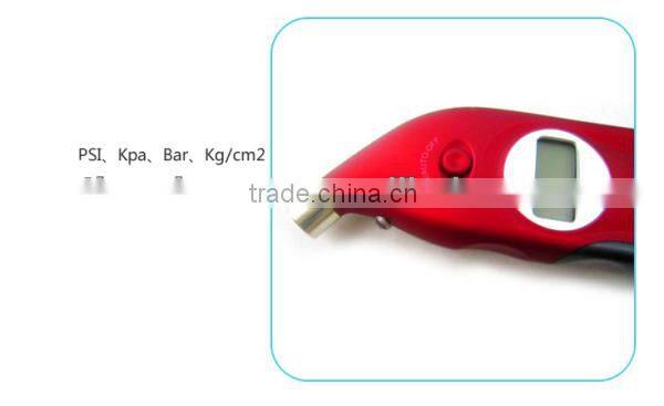 150psi Solar Energy Digital Tire Pressure Gauge with Depth Ruler Tire Tread