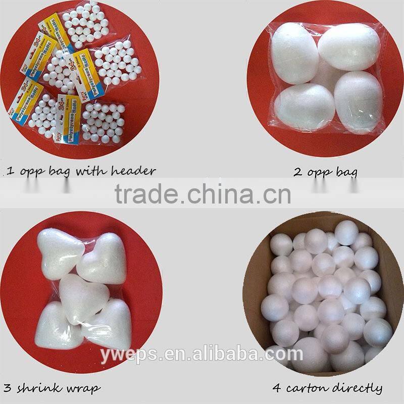 Wholesale White Decoration Polyfoam Ball For Christmas