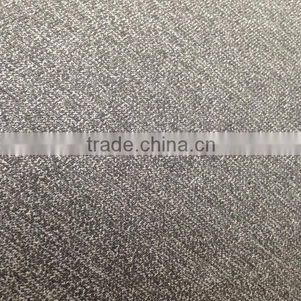 single jacquard 1x1 rib cotton knit fabric for t-shirts