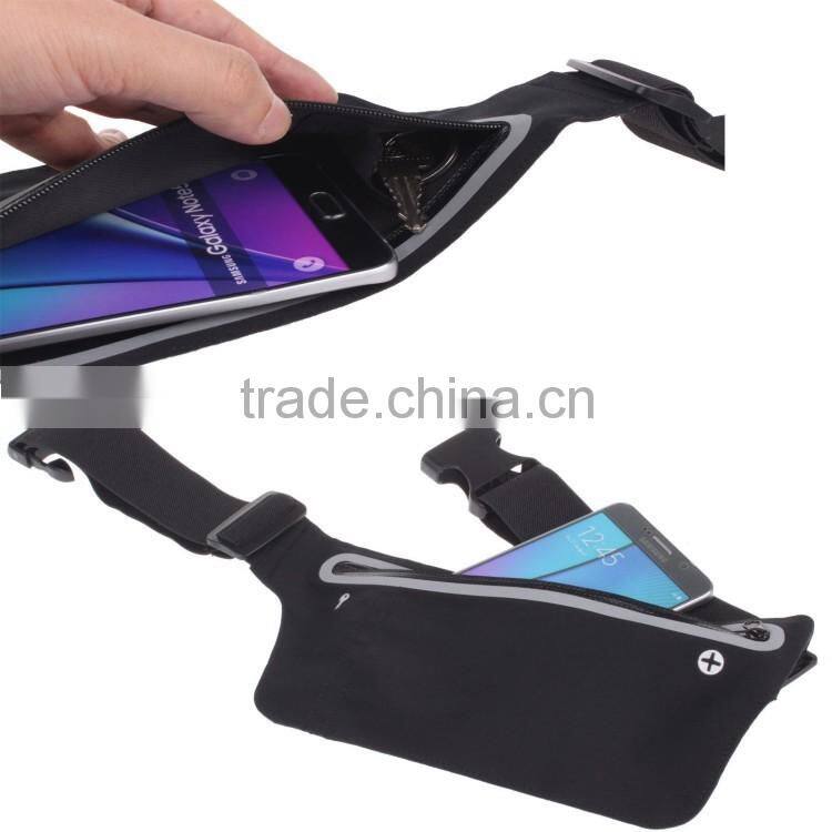 hot sale colorful sport waterproof waist bag running belt for women and men