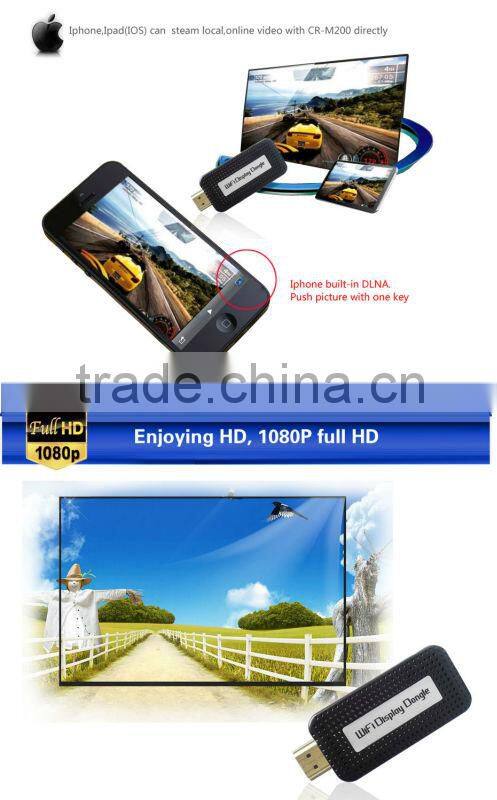 Christmas tv box android CR-M200 Miracast Wifi Disply Dongle Chromecast linux Dongle Mali 400 HDD player