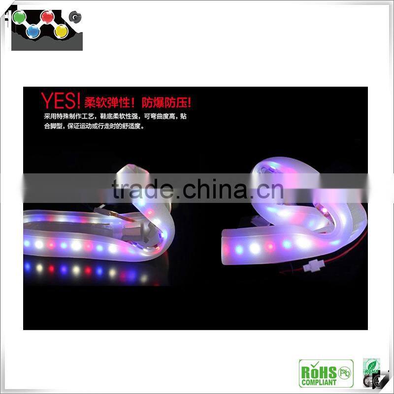 2016 Fashion Style LED shoes with USB Charge Running Shoes for Children