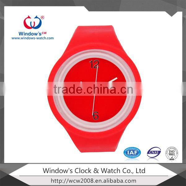 changeable face watch silicone jelly watch
