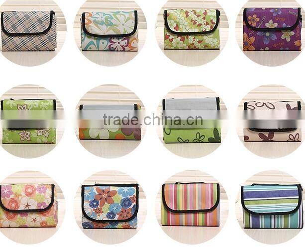 2016 Newest Outdoor waterproof folding picnic blanket / portable picnic blanket / camping picnic mat