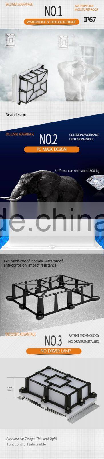 IP67 Waterproof Explosion Proof 24W 36W LED Corridor Ceiling Light for Washroom Bathroom Sauna Room Lighting