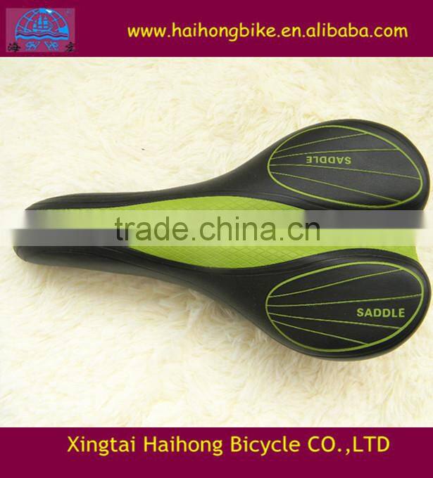 Soft Bicycle saddles cover with red or green line/mountain bike seats cover