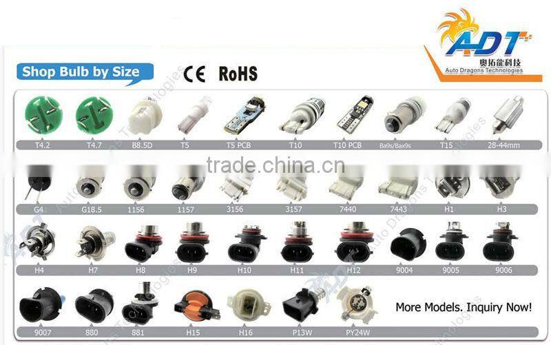 H11 3014 LED projector Fog Light Lamp bulb HeadLight 48 SMD bright White