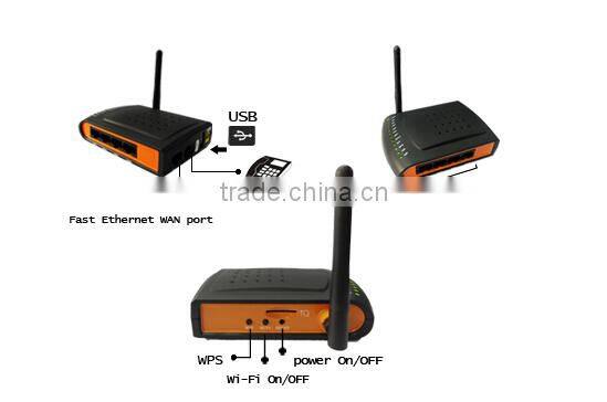 Flyingvoice G201N4 wifi sky wireless adapter,lan to wireless adapter,1WAN 4 LAN 1FXS ATA