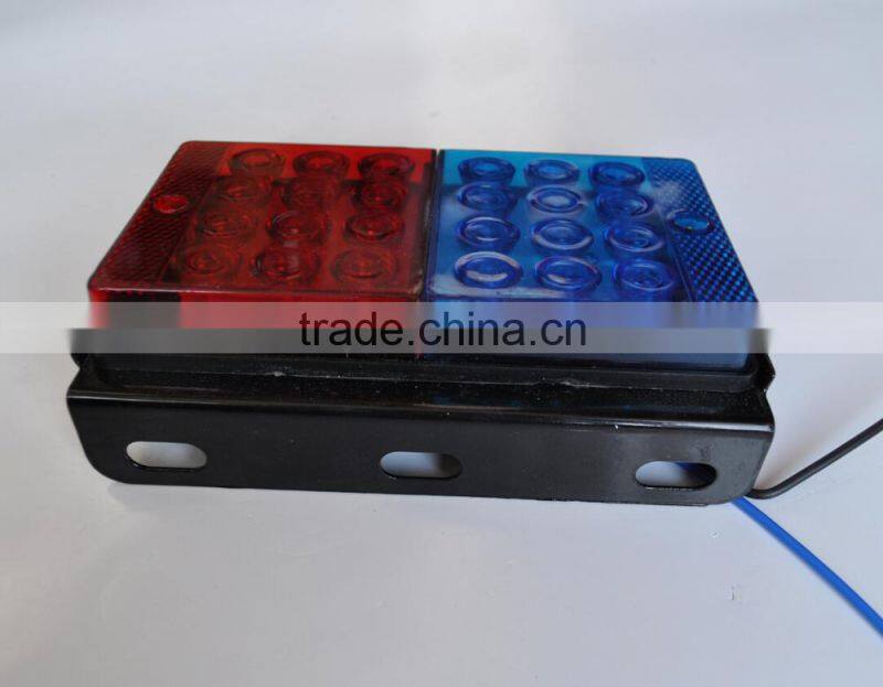 LED Auto/Truck/Trailer Side Light blue and red