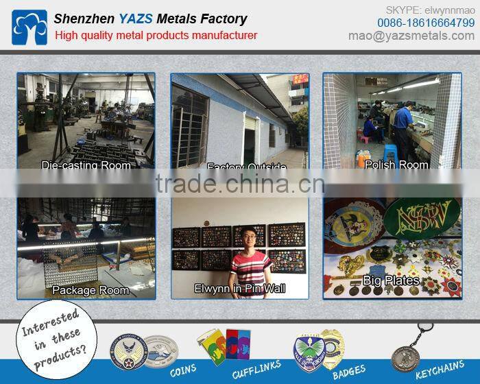 custom metal promotional bookmark in china factory