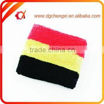 2015 secondary colour Sport Cotton Belgium Wristband