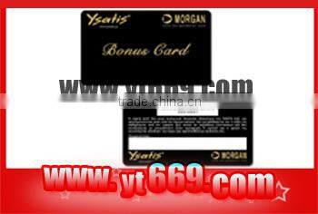 Plastic Magnetic Card with Signature Strip