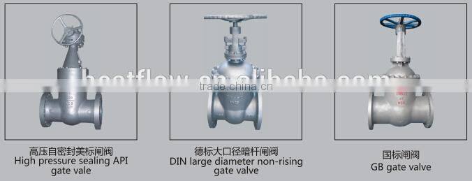 wcb rising stem gate valve