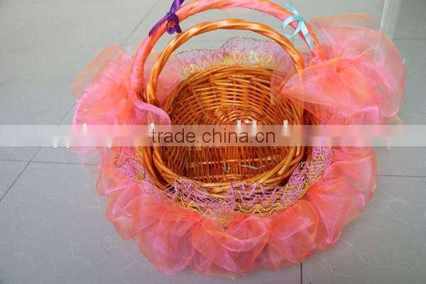 Hot sale flower basket round shape hanging basket