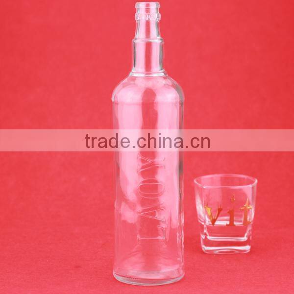 Storage bottles glass jar glass canister