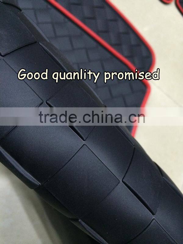 original black rubber car floor mats for Q3