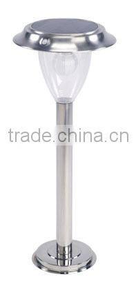hight LUMEN stainless steel LED solar deck light Solar post top light with remote controller solar light