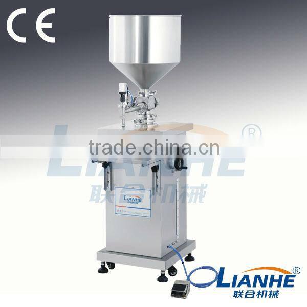 Sunny Pneumatic cosmetic filling machine, semi automatic jam filling machine, shampoo filling machine