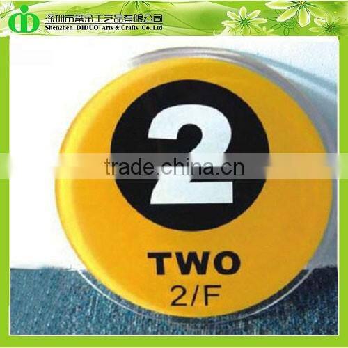 DDB-0060 Trade Assurance Shenzhen Factory Wholesale Color Acrylic Floor Number